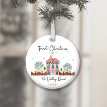 Load image into Gallery viewer, First Christmas At Personalised Christmas Decoration
