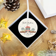 Load image into Gallery viewer, First Christmas At Personalised Christmas Decoration
