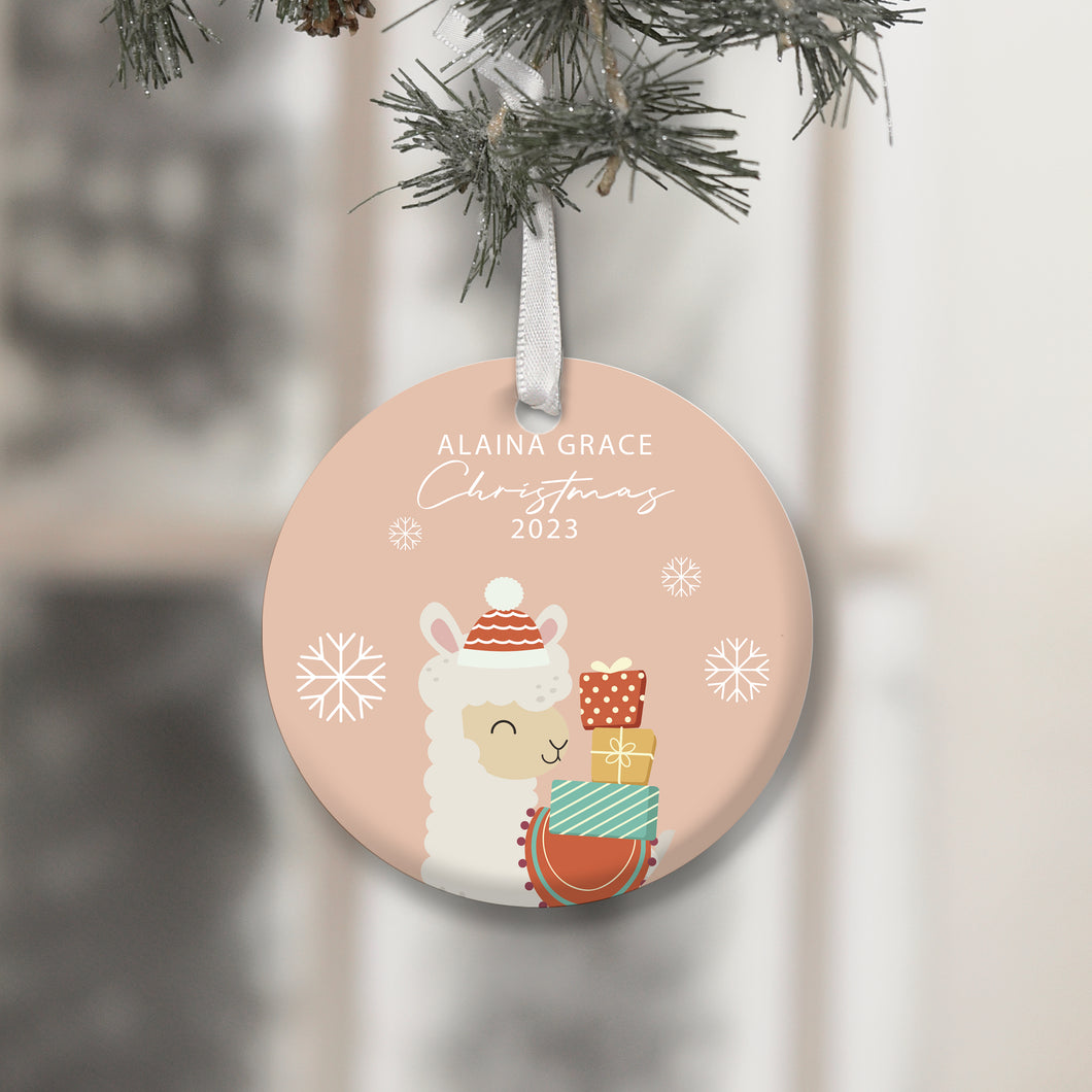 Personalised Children's Christmas Decoration 2023