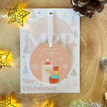 Load image into Gallery viewer, Personalised Children&#39;s Christmas Decoration 2023
