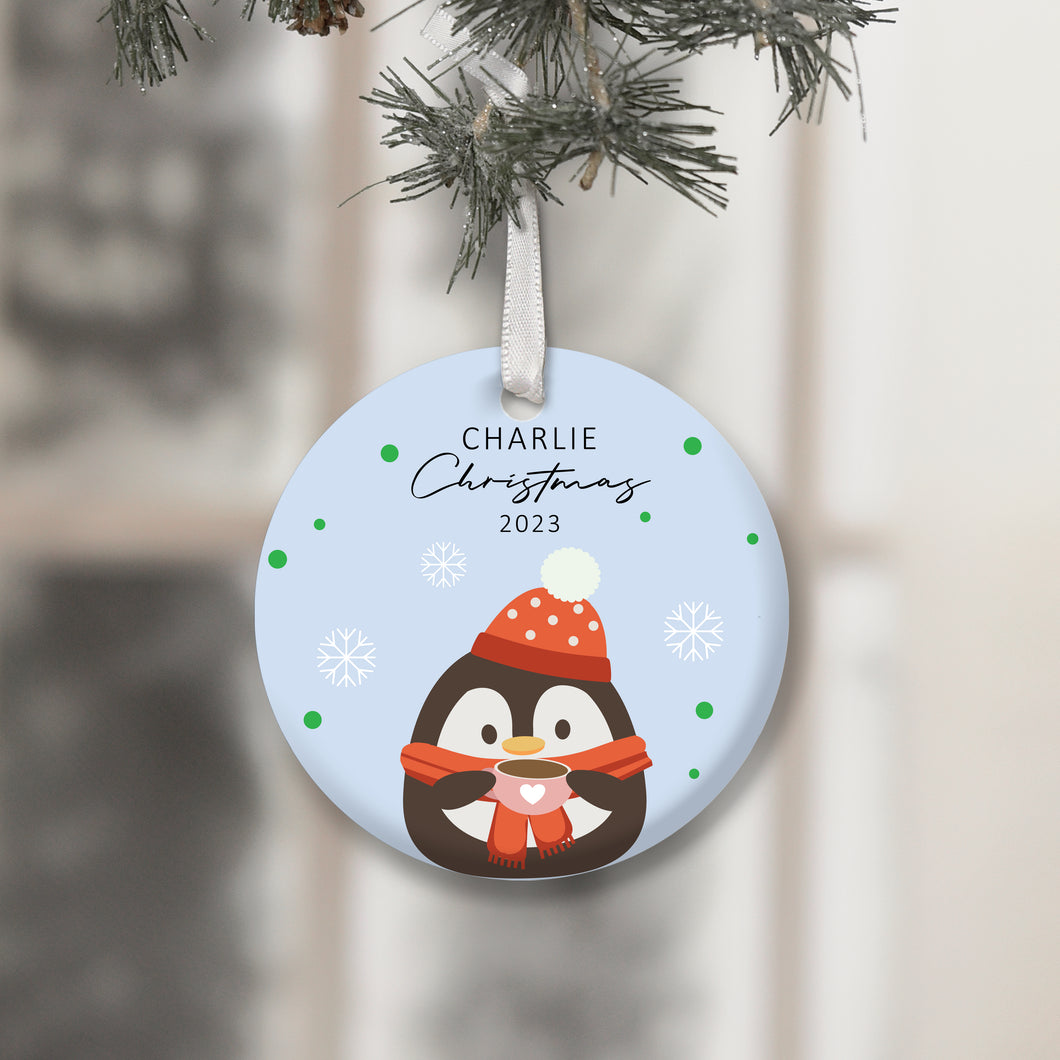 Personalised Children's Christmas Decoration 2023