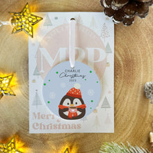 Load image into Gallery viewer, Personalised Children&#39;s Christmas Decoration 2023
