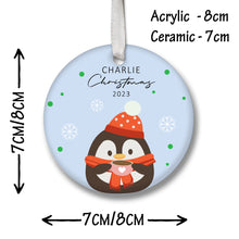 Load image into Gallery viewer, Personalised Children&#39;s Christmas Decoration 2023
