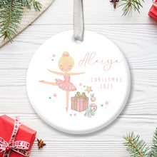 Load image into Gallery viewer, Personalised Christmas Decoration for Girls
