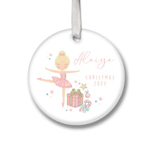 Load image into Gallery viewer, Personalised Christmas Decoration for Girls
