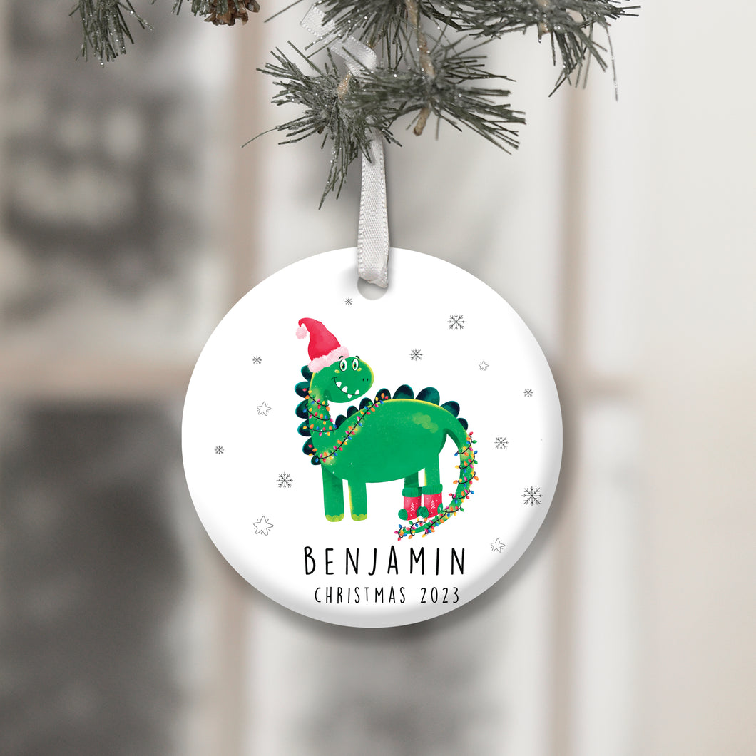 Personalised Christmas Decoration for Boys