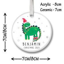 Load image into Gallery viewer, Personalised Christmas Decoration for Boys
