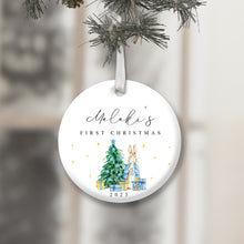 Load image into Gallery viewer, Personalised Baby&#39;s First Christmas Decoration
