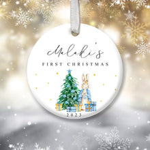 Load image into Gallery viewer, Personalised Baby&#39;s First Christmas Decoration
