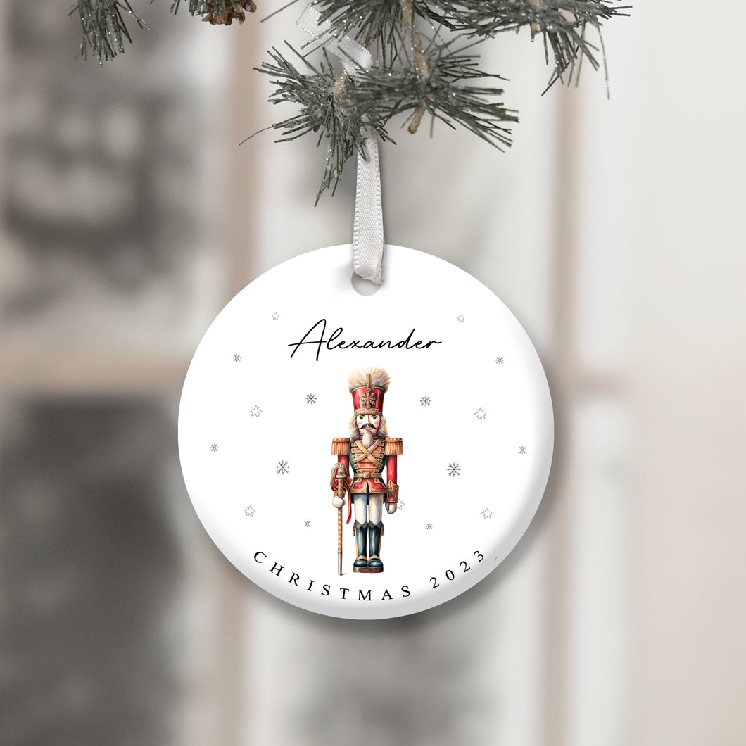 Personalised Christmas Decoration for Boys