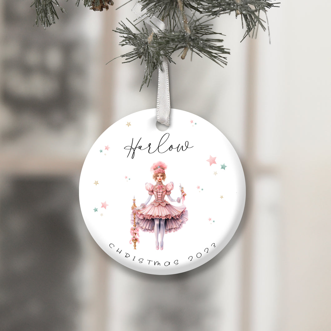 Personalised Christmas Decoration for Girls