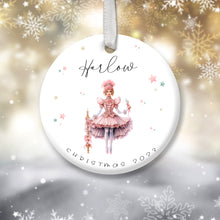 Load image into Gallery viewer, Personalised Christmas Decoration for Girls
