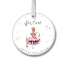 Load image into Gallery viewer, Personalised Christmas Decoration for Girls
