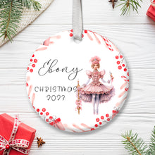 Load image into Gallery viewer, Personalised Christmas Decoration for Girls
