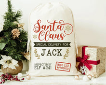 Load image into Gallery viewer, Personalised Christmas Sack
