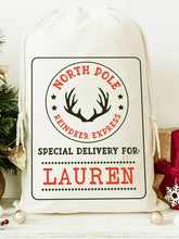 Load image into Gallery viewer, Personalised Christmas Sack
