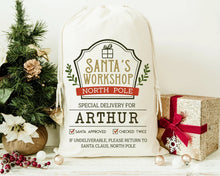 Load image into Gallery viewer, Personalised Christmas Sack
