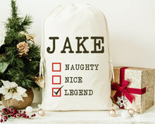 Load image into Gallery viewer, Personalised Christmas Sack
