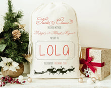 Load image into Gallery viewer, Personalised Christmas Sack
