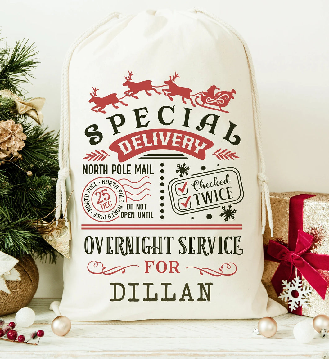 Personalised Christmas Sack