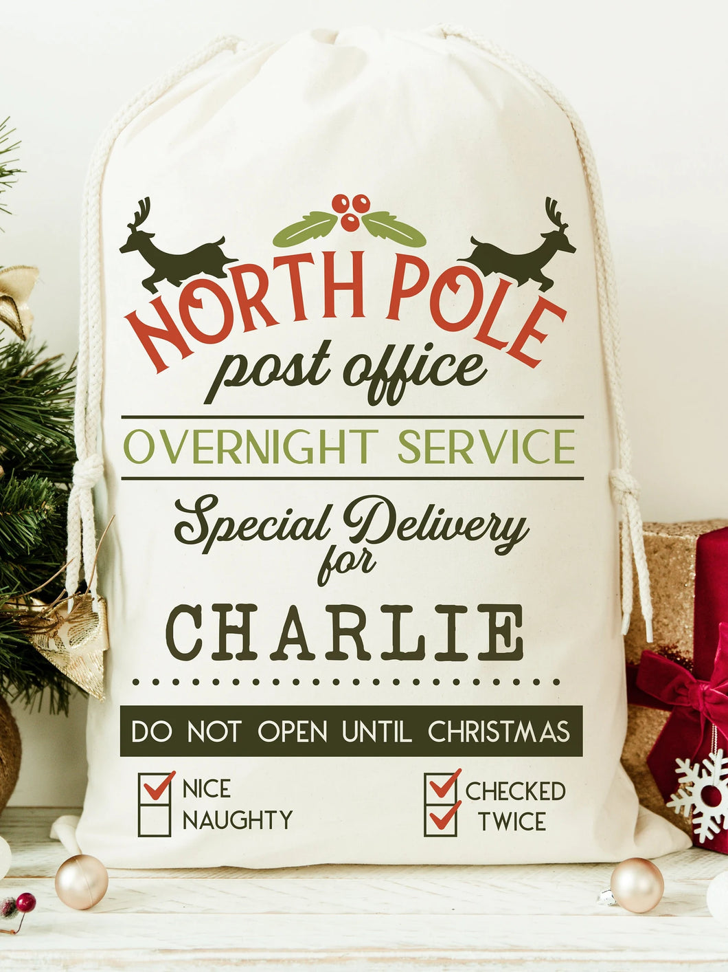 Personalised Christmas Sack