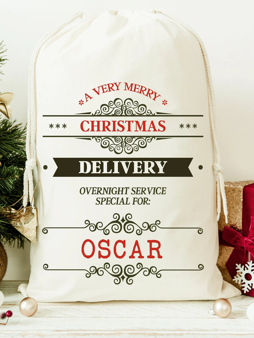 Personalised Christmas Sack