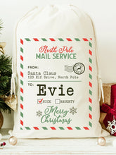 Load image into Gallery viewer, Personalised Christmas Sack
