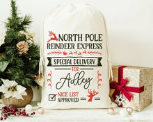 Load image into Gallery viewer, Personalised Christmas Sack
