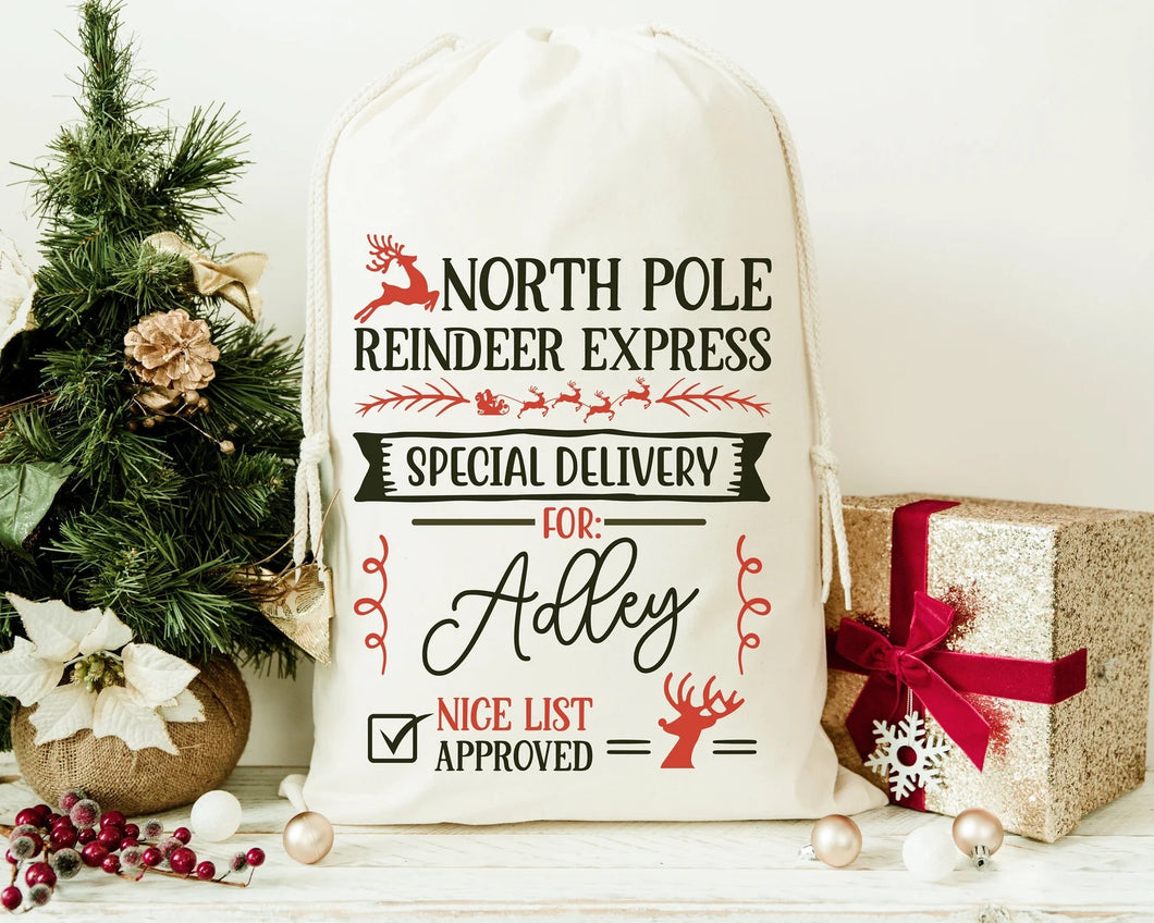 Personalised Christmas Sack