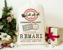 Load image into Gallery viewer, Personalised Christmas Sack
