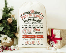 Load image into Gallery viewer, Personalised Christmas Sack
