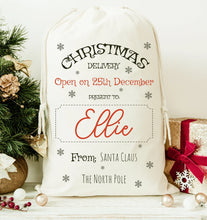 Load image into Gallery viewer, Personalised Christmas Sack
