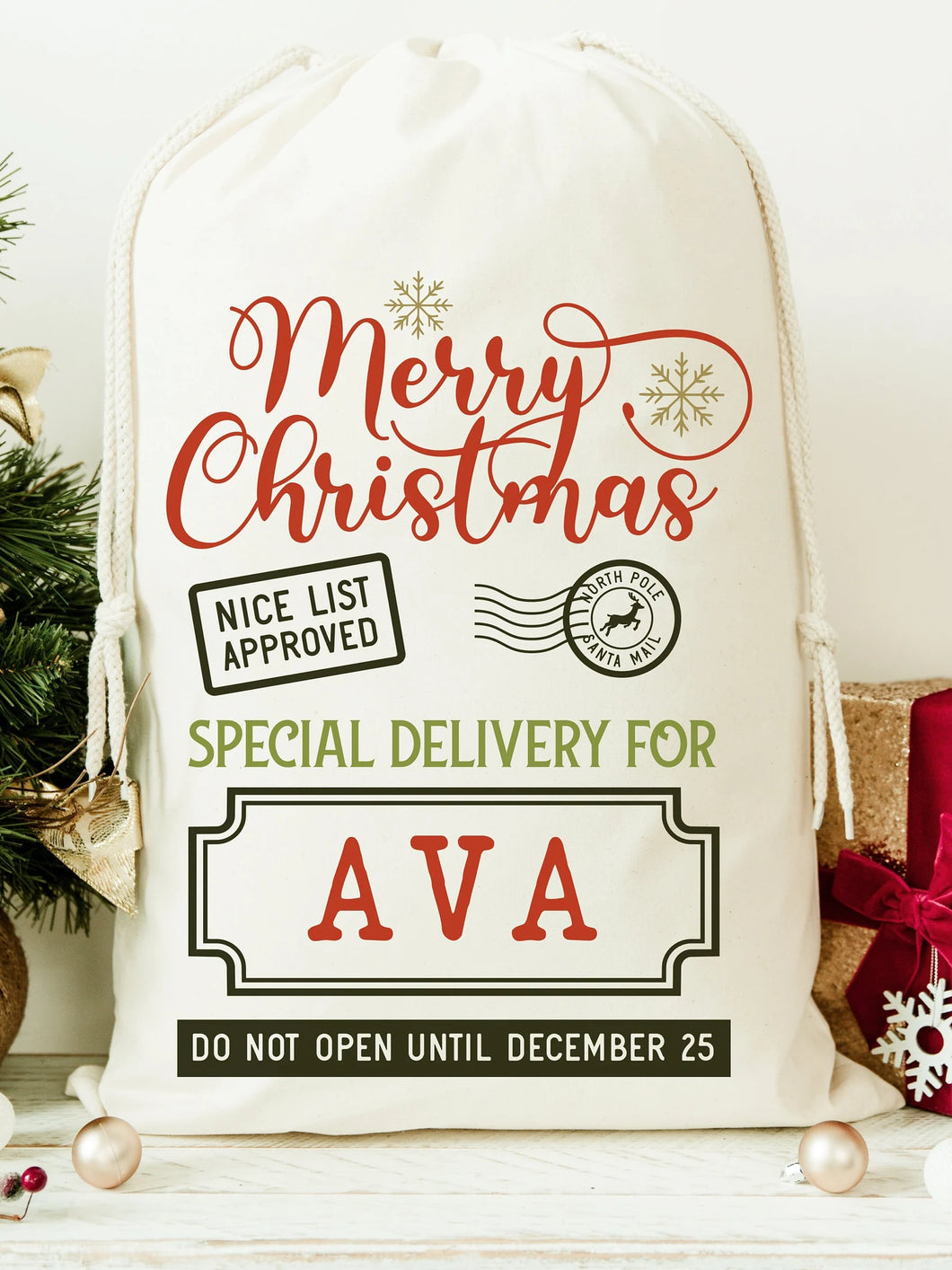 Personalised Christmas Sack