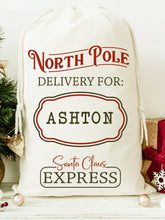 Load image into Gallery viewer, Personalised Christmas Sack
