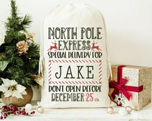 Load image into Gallery viewer, Personalised Christmas Sack
