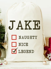 Load image into Gallery viewer, Personalised Christmas Sack
