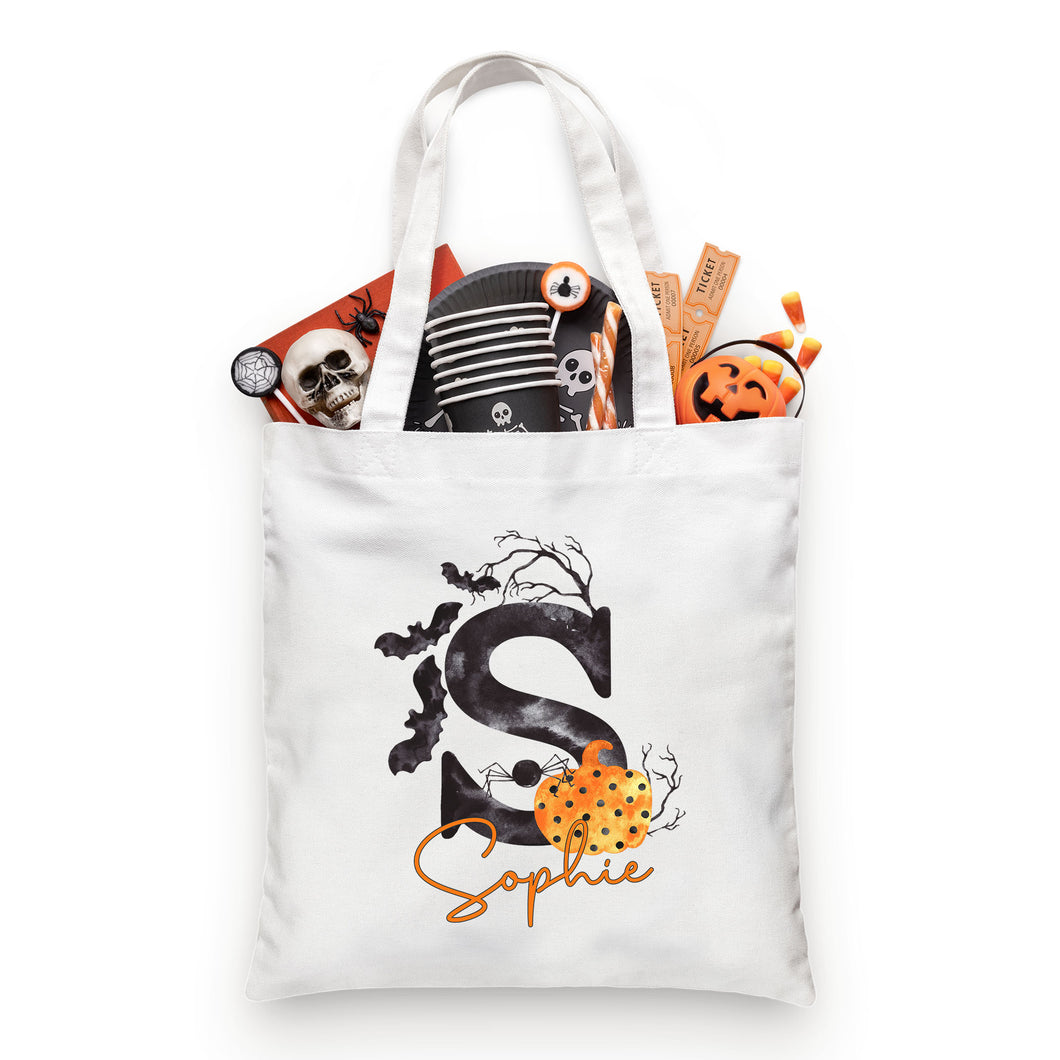 Halloween Personalised Tote Bag