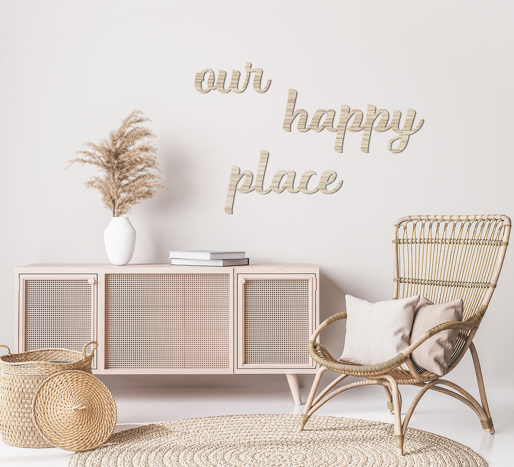 'our happy place' Wall Art