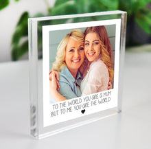 Load image into Gallery viewer, Mum Polaroid Photo Block
