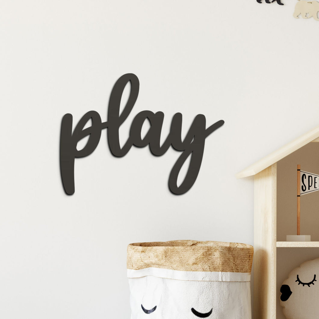 'play' Wall Art