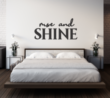 Load image into Gallery viewer, &#39;rise and SHINE&#39; Word Art
