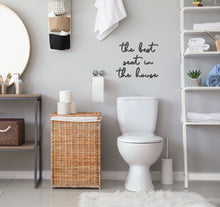 Load image into Gallery viewer, &#39;the best seat in the house&#39; Bathroom Wall Art
