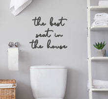 Load image into Gallery viewer, &#39;the best seat in the house&#39; Bathroom Wall Art
